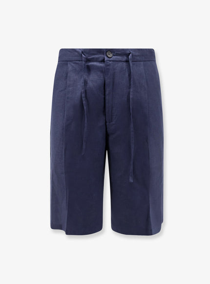 Hevo Torre Lapillo Cotton Shorts Bluenavy
