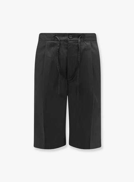 Hevo Torre Lapillo Cotton Shorts Black