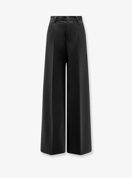 Hevo Torreveneri Modal And Polyester Trousers Black