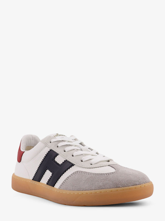 Hogan Leather Sneakers With Suede Inserts