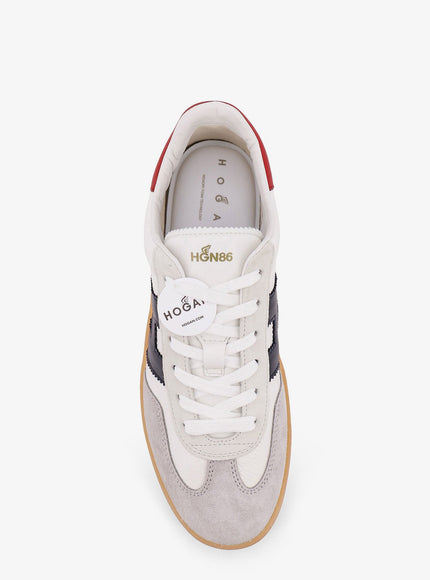 Hogan Leather Sneakers With Suede Inserts