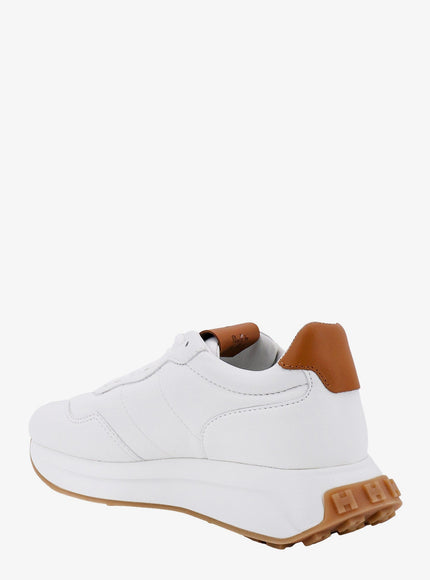 Hogan Leather Sneakers With Logo On The Side