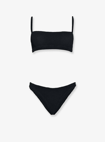 Hunza G The Original Crinkle Bikini Uni Black