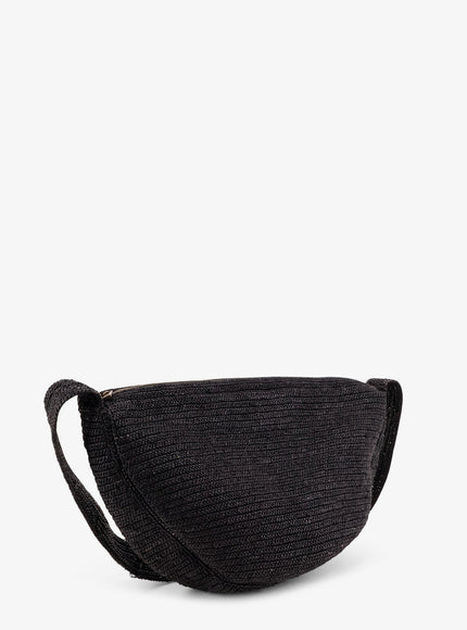 Ibeliv Raffia Clip Crossbody Bag