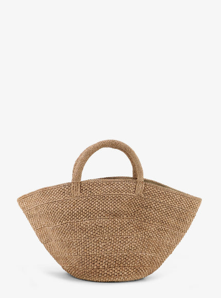 Ibeliv Ela Raffia Handbag Uni Tea