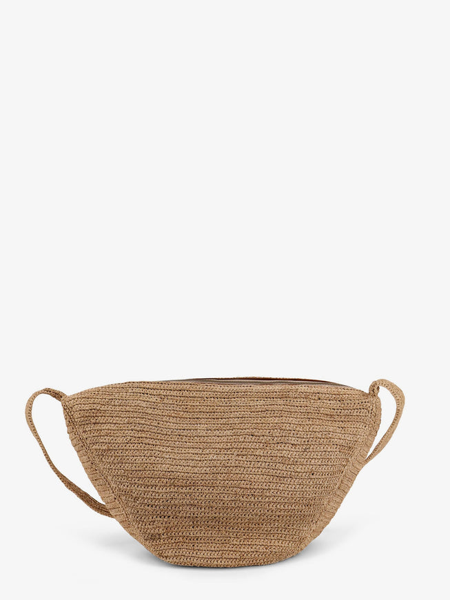 Ibeliv Luna Raffia Crossbody Bag Uni Tea