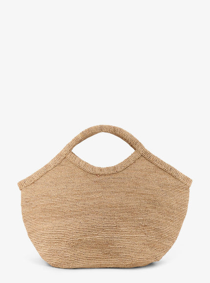 Ibeliv Pure Raffia Shoulder Bag Uni Tea