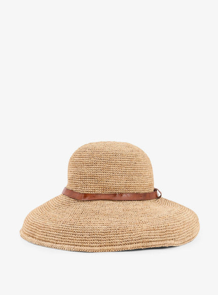 Ibeliv Rova Raffia Hat Uni Tea