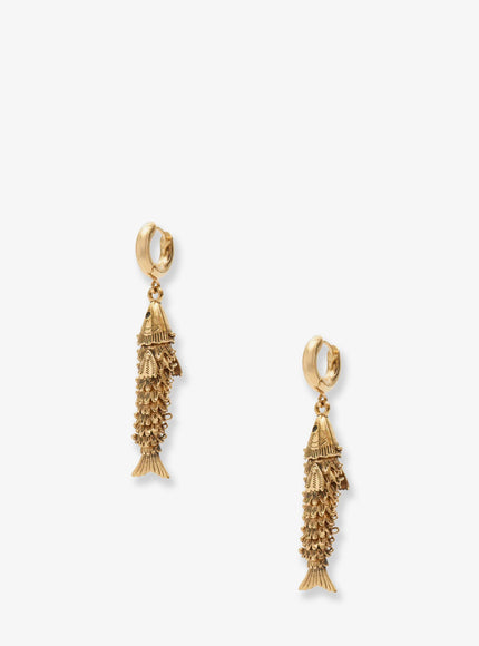 Isabel Marant River Brass Earrings