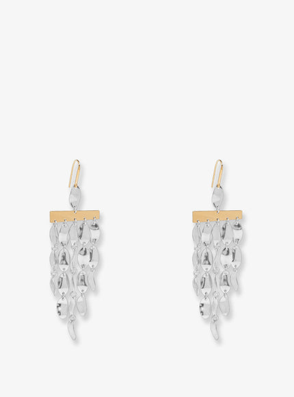 Isabel Marant Brass Earrings Uni Silver Dore