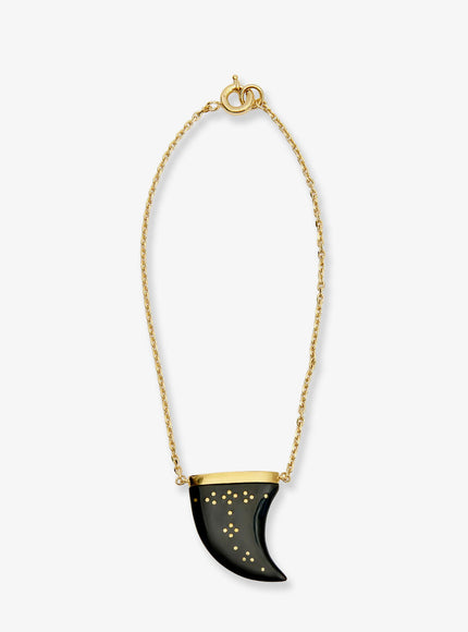 Isabel Marant Brass Necklace Uni Black