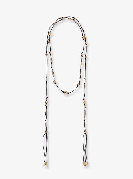 Isabel Marant Brass Neckalce Uni Black