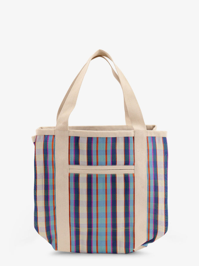 Isabel Marant Darwen Nylon Shoulder Bag With Striped Pattern
