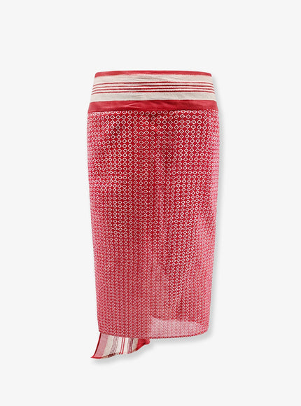 Isabel Marant Lucilia Cotton And Silk Blend Pareo Scarf