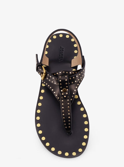 Isabel Marant Joonya Flat Leather Sandals