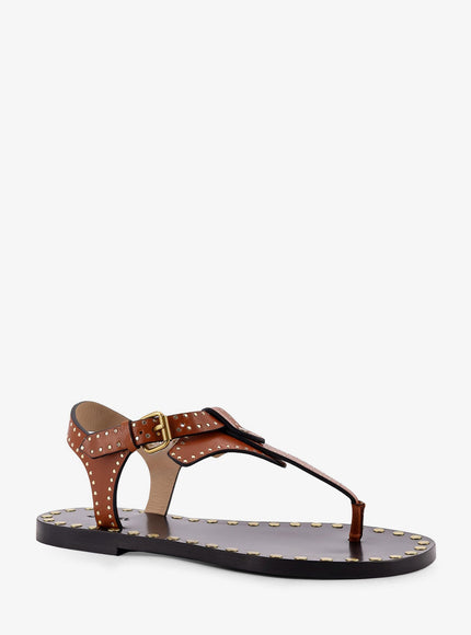Isabel Marant Joonya Flat Leather Sandals