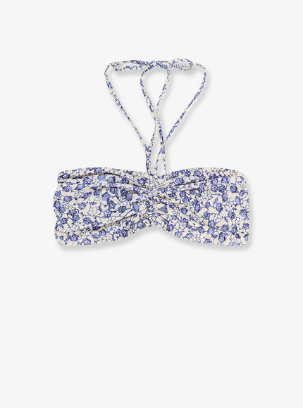 Isabel Marant Salma Bikini Top Blue
