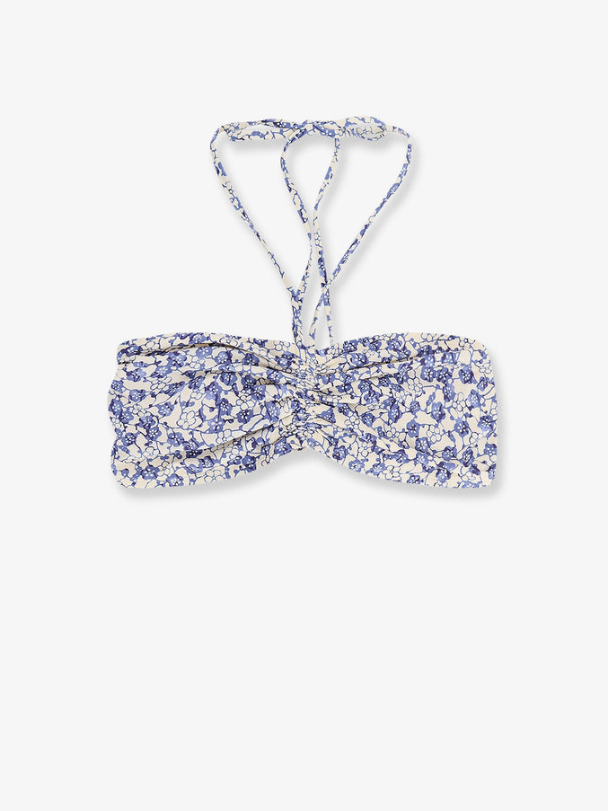 Isabel Marant Salma Bikini Top Blue