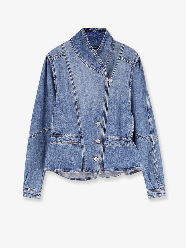 Isabel Marant Dolie Denim Jacket Light Blue