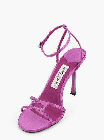 Jimmy Choo Leo Satin Sandals