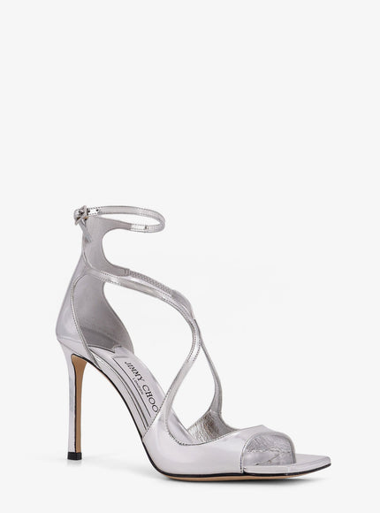 Jimmy Choo Shiny Leather Azia Sandals