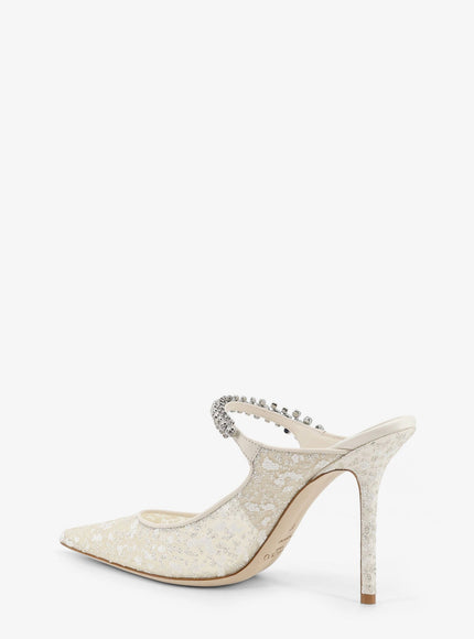 Jimmy Choo Embroidered Tulle Décolleté