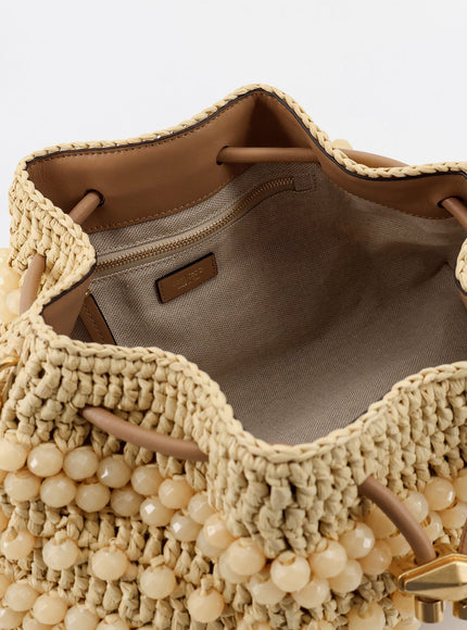 Jimmy Choo Bon Bon Rafia Bag