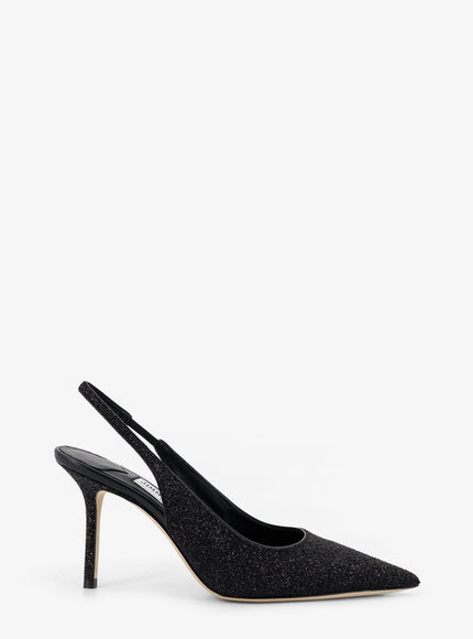 Jimmy Choo Love Décolleté With All-Over Glitter Effect Black