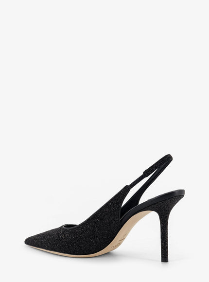 Jimmy Choo Love Décolleté With All-Over Glitter Effect