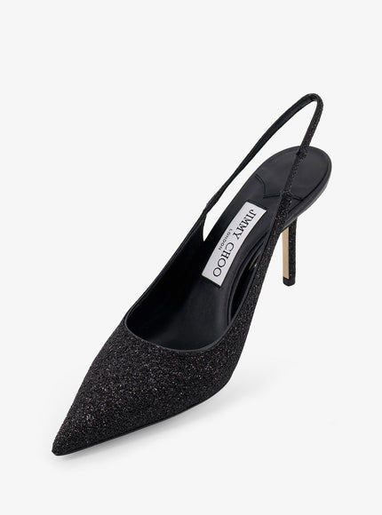 Jimmy Choo Love Décolleté With All-Over Glitter Effect
