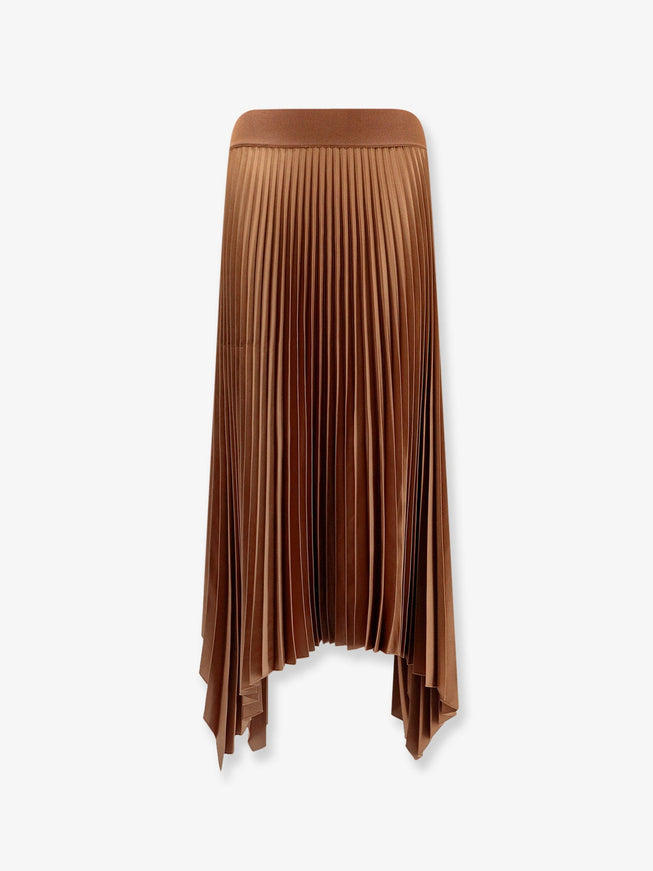 Joseph Pleated Skirt Cinnamon