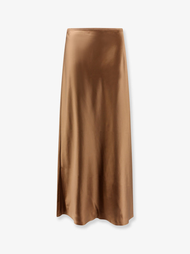 Joseph Silk Skirt Cinnamon