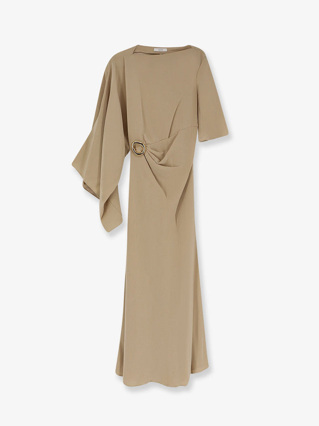 Joseph Joya Satin Dress Powder
