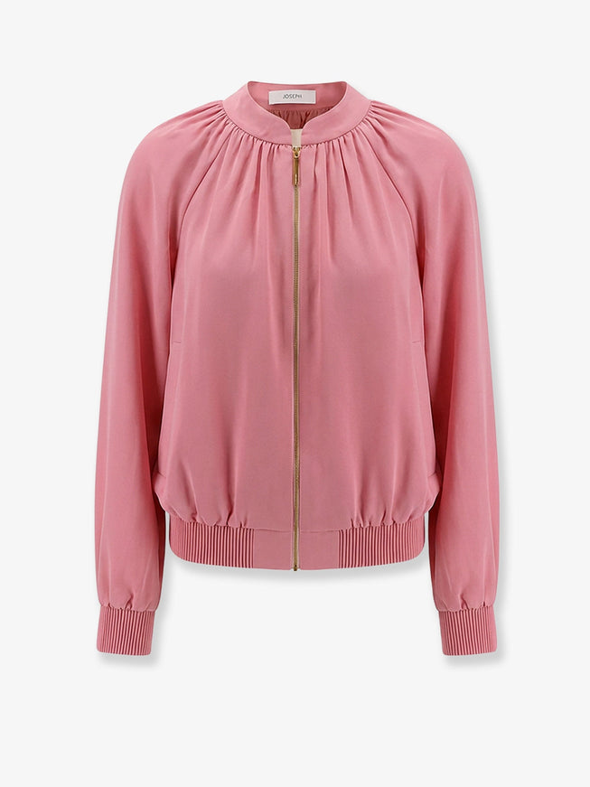 Joseph Mira Satin Jacket Blush