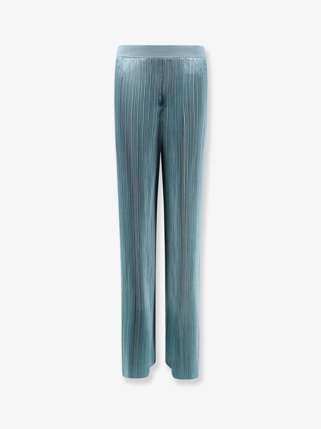 Joseph Amber Pleated Trousers Chambray