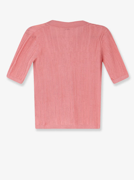 Joseph Silk And Cotton Cardigan With Crinkled Effect
