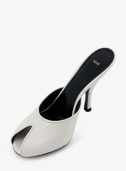 Jude Leather Date Mule Sandals