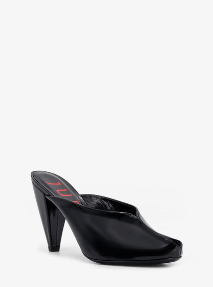 Jude Paw Mule Patent Leather Sandals