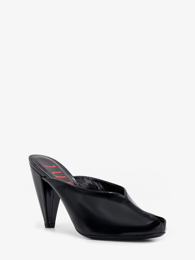Jude Paw Mule Patent Leather Sandals