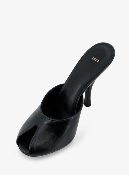 Jude Leather Date Mule Sandals