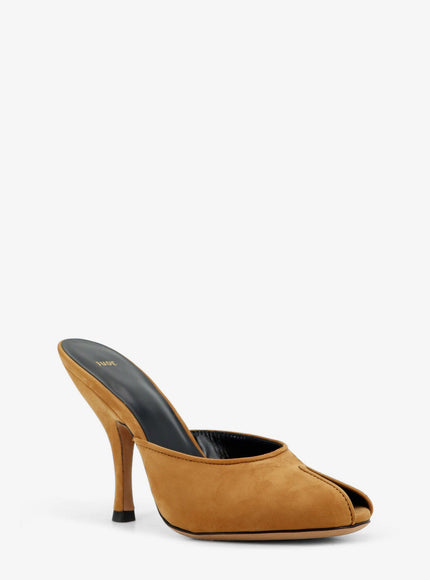 Jude Suede Date Mule Sandals