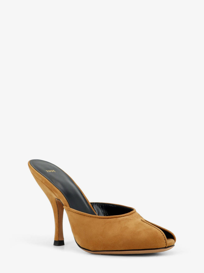 Jude Suede Date Mule Sandals
