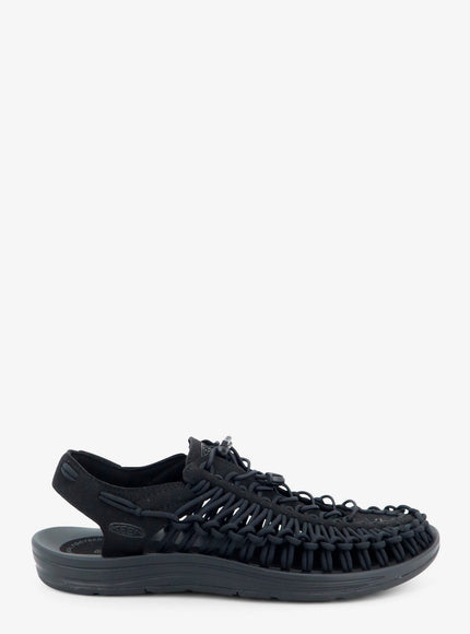 Keen Uneek M Woven Fabric Sandals Nero