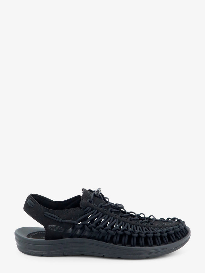 Keen Uneek M Woven Fabric Sandals Nero
