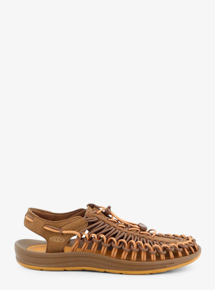 Keen Uneek M Woven Fabric Sandals Nero
