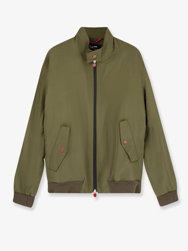 Kiton Ciro Paone Multicolor Nylon Jacket Multi
