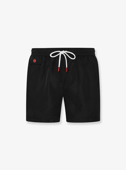 Kiton Ciro Paone Nylon Swim Trunks Multi