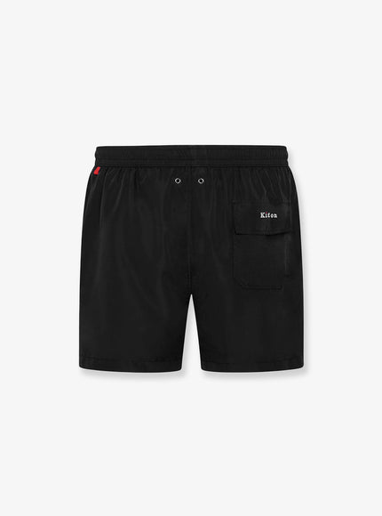 Kiton Ciro Paone Nylon Swim Trunks