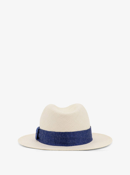 Kiton Ciro Paone Panama Straw Hat