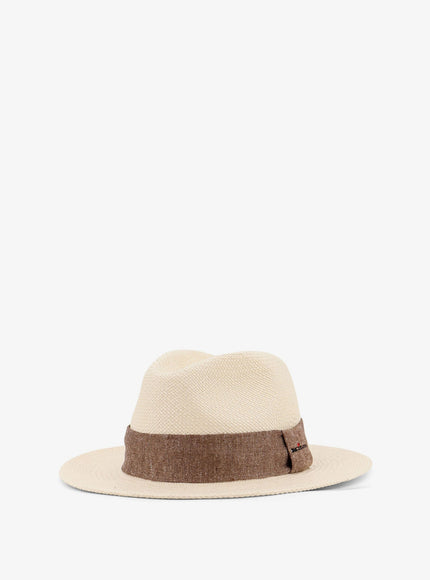 Kiton Ciro Paone Panama Straw Hat